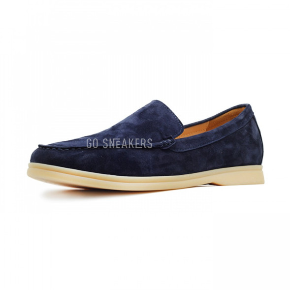 Мужские мокасины Loro Piana Summer Walk - Navy