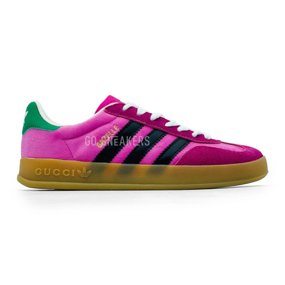 Унисекс кроссовки Adidas Gazelle X Gucci Pink