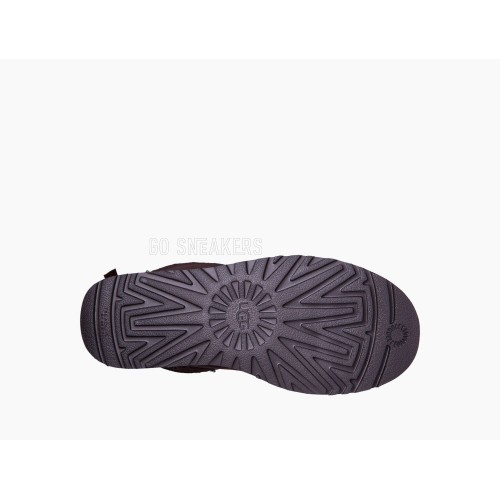 Женские угги с бантиками Bailey Bow II Chocolate