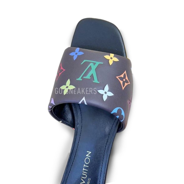 Женские шлепанцы Louis Vuitton Flip-flop Multicolor Monogram