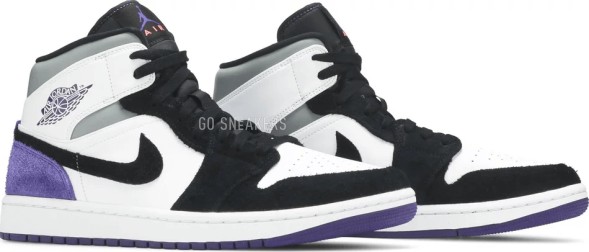 Унисекс кроссовки Nike Air Jordan 1 Mid SE &amp;#039;Varsity Purple&amp;#039;