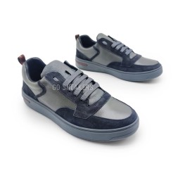 Loro Piana Man Winter Leather Suede Grey