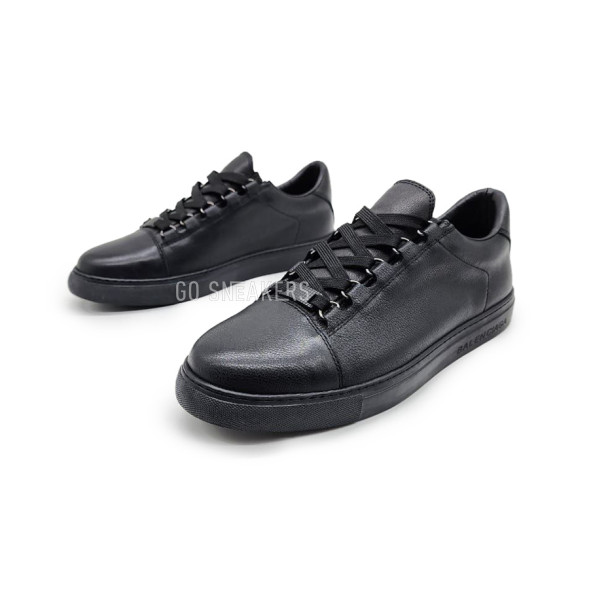 Унисекс кроссовки Balenciaga Leather Sneakers Full Black