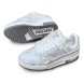 Женские кроссовки Louis Vuitton Trainer Maxi Skateboard Shoes Low-Top White