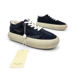 Golden Goose ggobispace Low Winter Suede Black