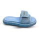 Женские шлепанцы Prada Flip Flop Rafia Blue