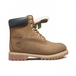 Мужские ботинки с мехом Timberland Cacao