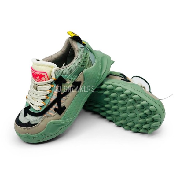 Унисекс кроссовки Off-White ODSY-1000 Green/Beige