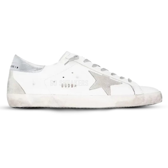 Женские кеды Golden Goose Super-Star White Silver