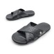 Мужские шлепки Versace Flip-flops Leather X Black Logo