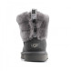 Женские мини угги Fluff Mini Quilted Logo Boot Grey