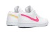 Унисекс кроссовки Nike Air Jordan 1 Low White Multi-Color Swoosh