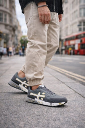 Premiata 483 Suede/Leather Grey