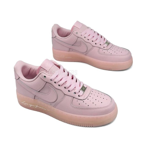 Женские кроссовки Nocta X Nike Air Force 1 Low Pink Foam