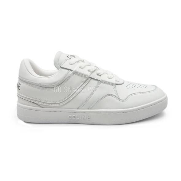 Женские кроссовки Celine Trainer Low Lace-Up White