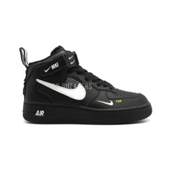 Nike Air Force 1 Mid SE Premium Black