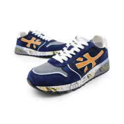 Premiata 483 Navy/Orange