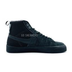 Nike Sb Zoom Blazer Mid Prm Acclimate Pack Triple Black 