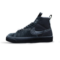 Nike Sb Zoom Blazer Mid Prm Acclimate Pack Triple Black 