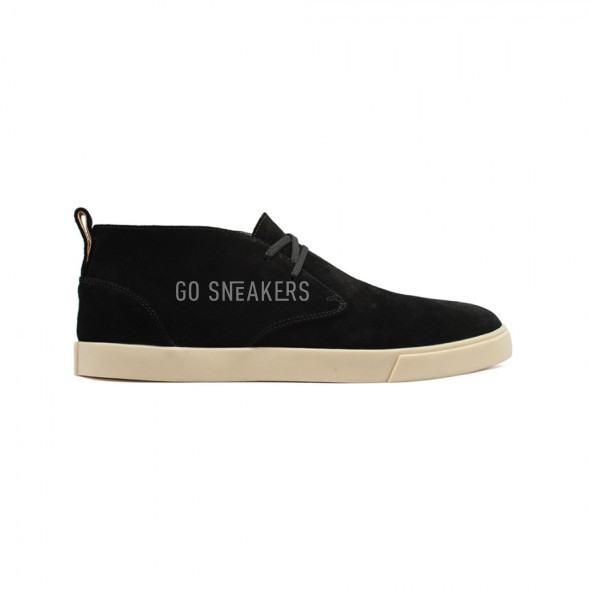 Мужские ботинки Loro Piana Freetime Lace Up Sneakers Black Suede