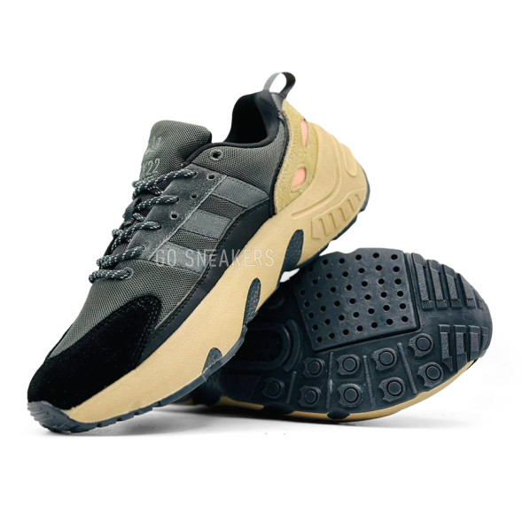 Мужские кроссовки Adidas Zx 22 Boost Black/Brown