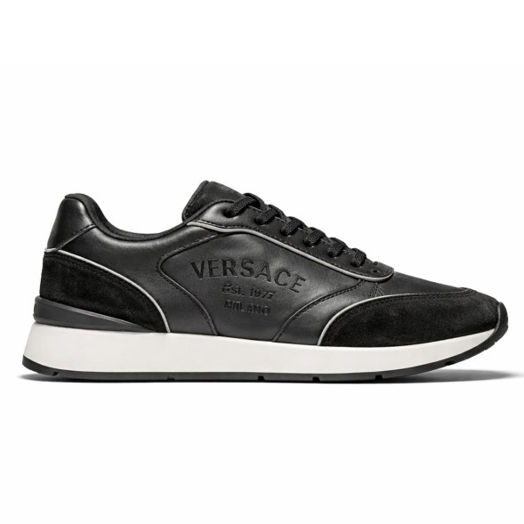 Женские кроссовки Versace Milano Sneakers Black