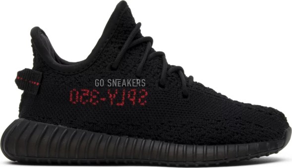 Унисекс кроссовки Adidas Yeezy Boost 350 V2 Infant &amp;#039;Bred&amp;#039;