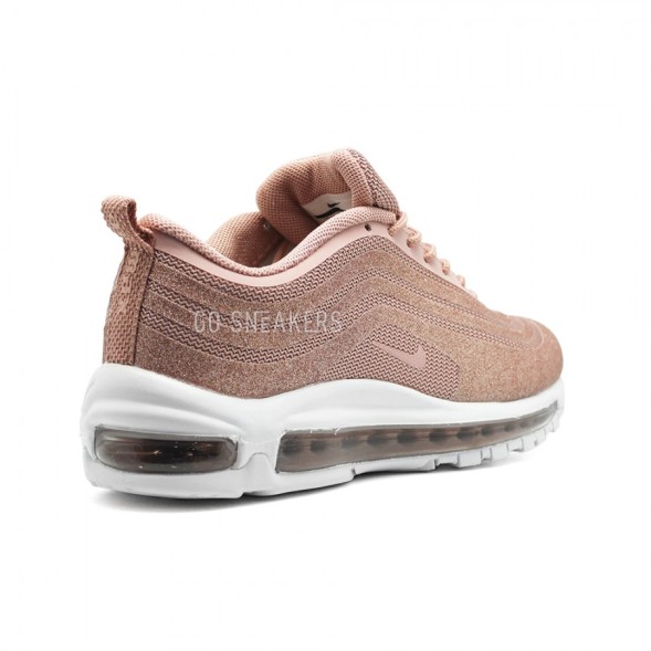 Женские кроссовки Nike Air Max 97 Peach Glitter