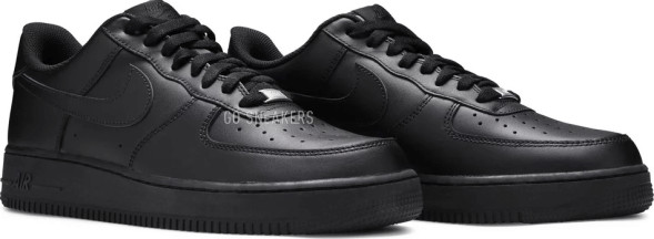 Унисекс кроссовки Nike Air Force 1 &amp;#039;07 &amp;#039;Triple Black&amp;#039;