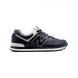 Мужские кроссовки New Balance 574 XXL Leather Black