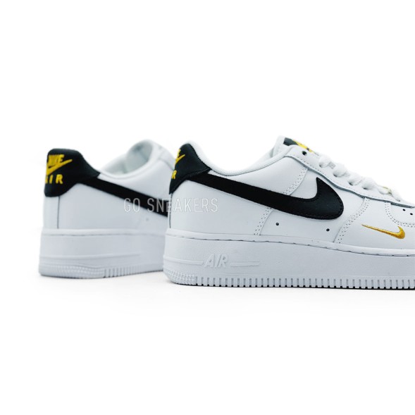 Унисекс кроссовки Nike Air Force 1 Low White/Black/Gold