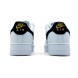 Унисекс кроссовки Nike Air Force 1 Low White/Black/Gold