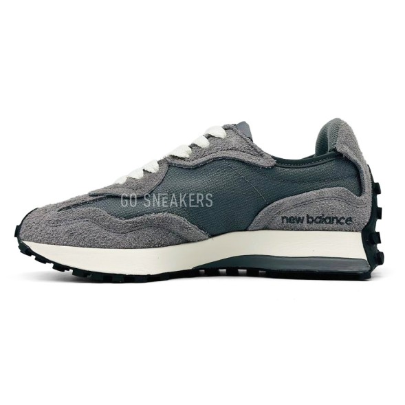 Мужские кроссовки New Balance 327 Suede Dark Grey Black