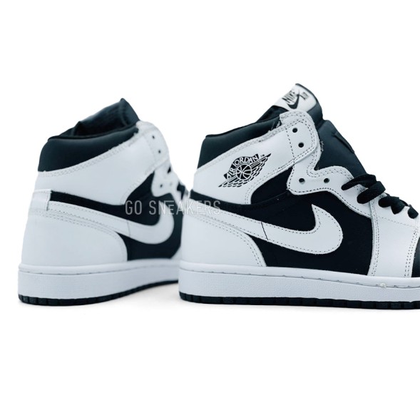 Унисекс зимние кроссовки Nike Air Jordan 1 Winter White Black