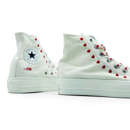 Converse All Stars High White Hears